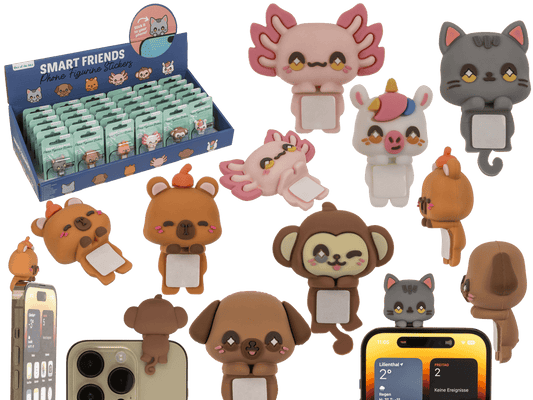 Handyfiguren-Aufkleber, Smart Friends - Kawaii,