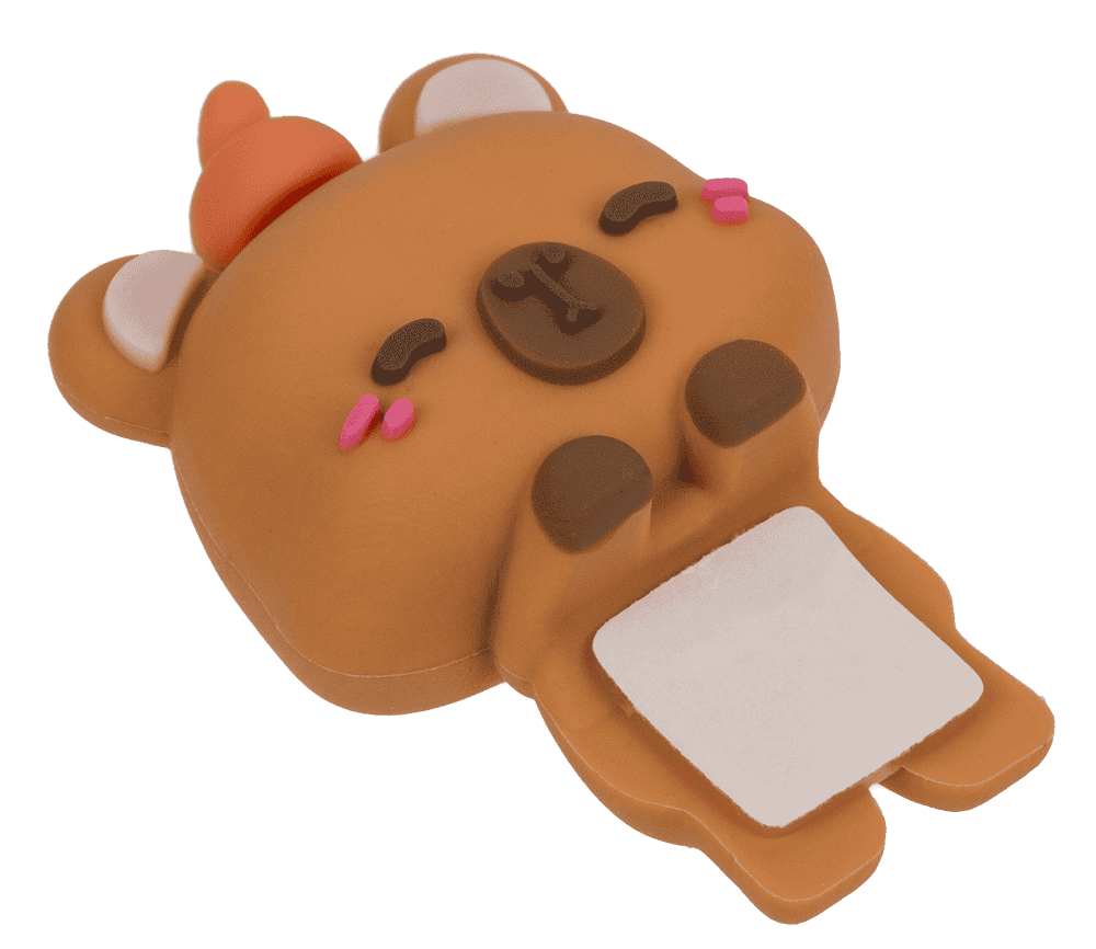 Phone Figurine Stickers, Smart Friends - Kawaii,