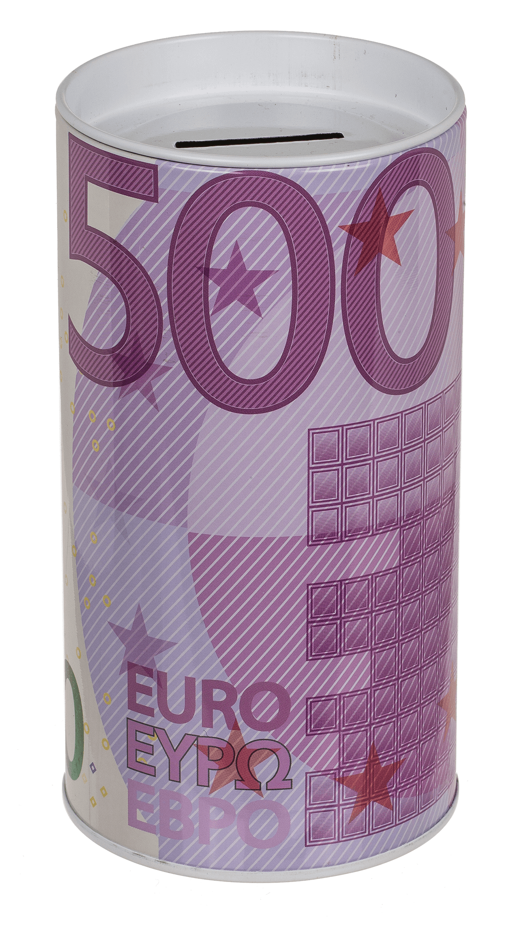Metal Savings Box, €-Notes,