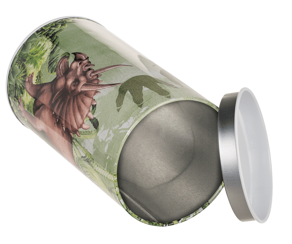 Tin Metal Money Bank, Dinosaur,