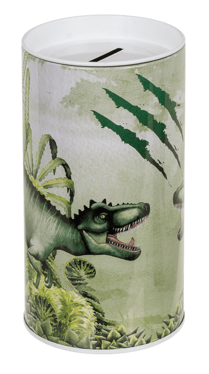 Tin Metal Money Bank, Dinosaur,