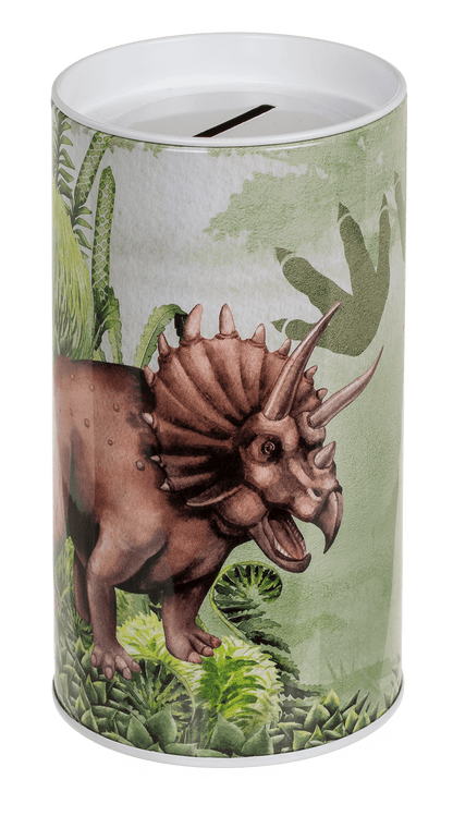 Tin Metal Money Bank, Dinosaur,