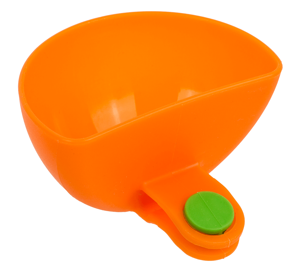 Dip bowl with clip, set of 4 pcs,