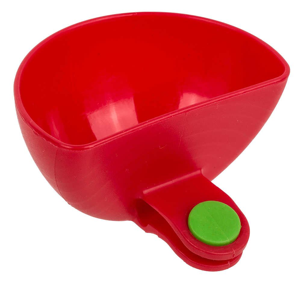 Dip bowl with clip, set of 4 pcs,