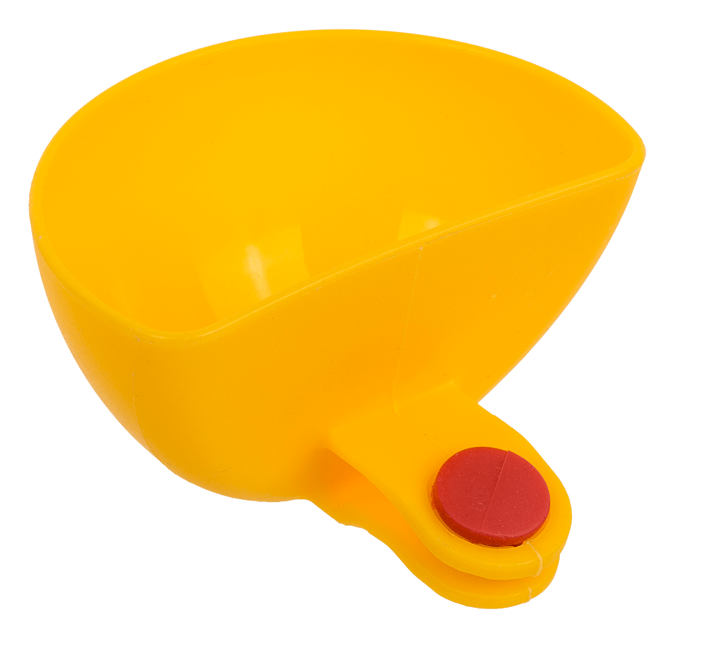Dip bowl with clip, set of 4 pcs,