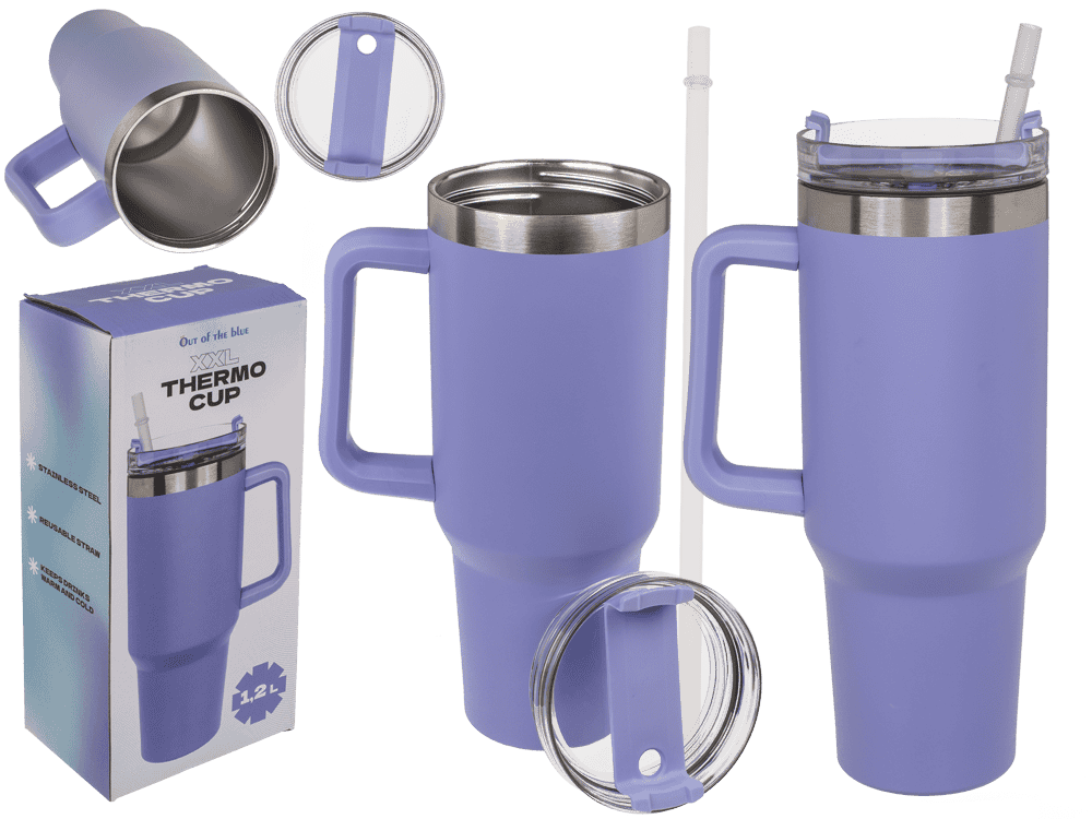 XXL Thermo Cup, with stainless steel insert,