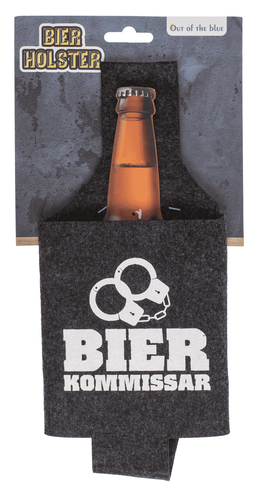 Funda de fieltro, cerveza