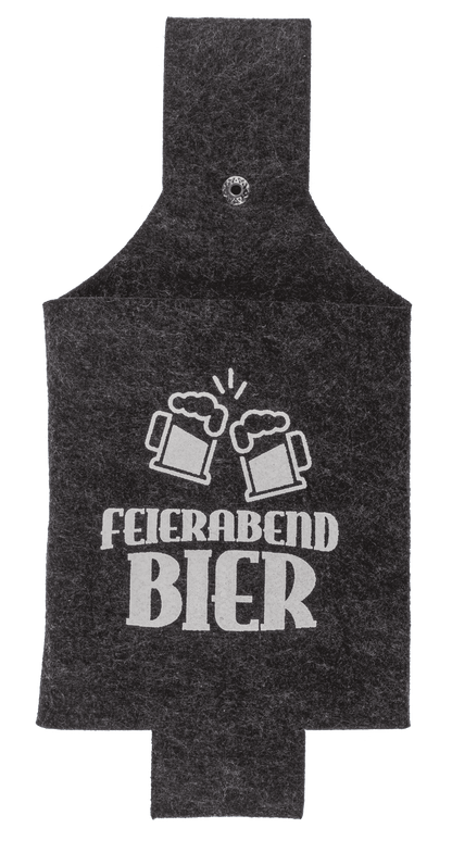 Funda de fieltro, cerveza