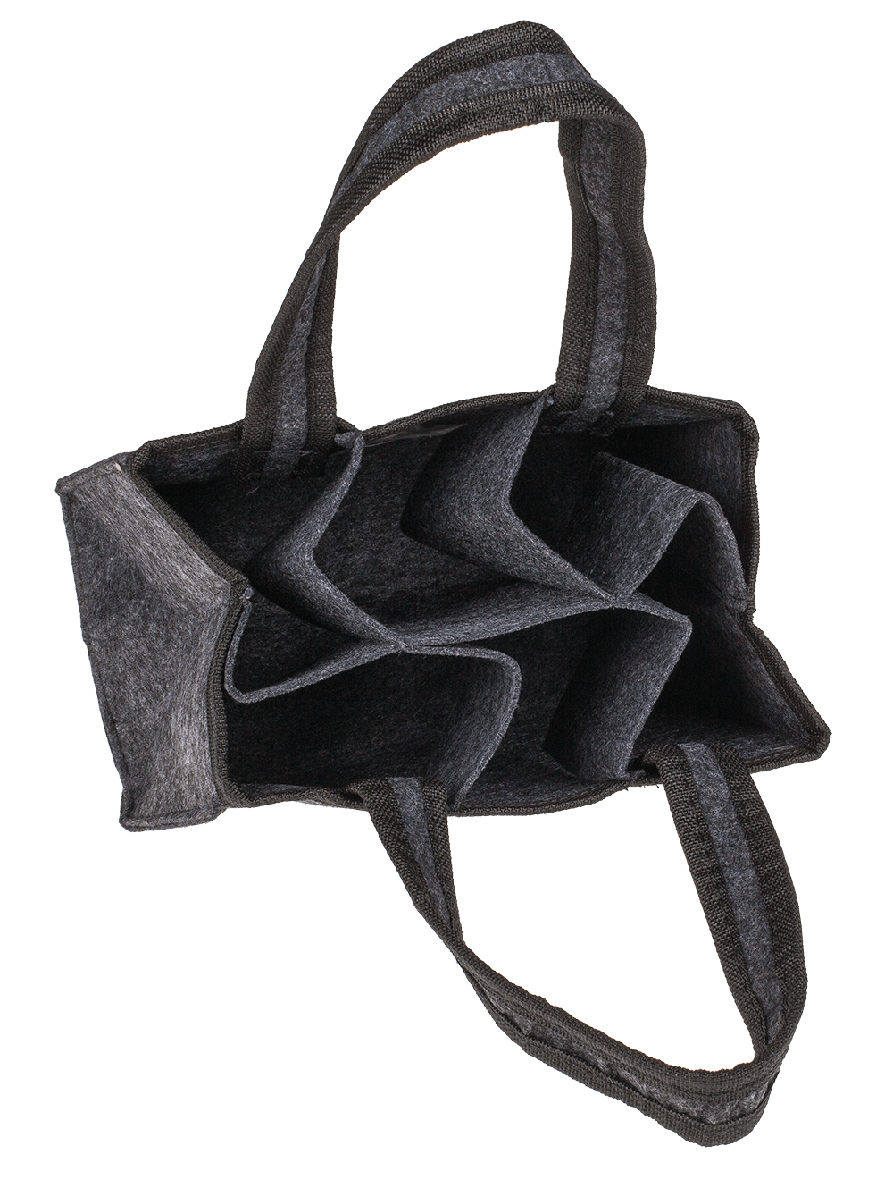 Felt Bottle Bag with 6 compartments,