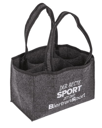 Bolsa de fieltro para botellas con 6