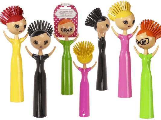 Dishwashing brush, Funky Lady,