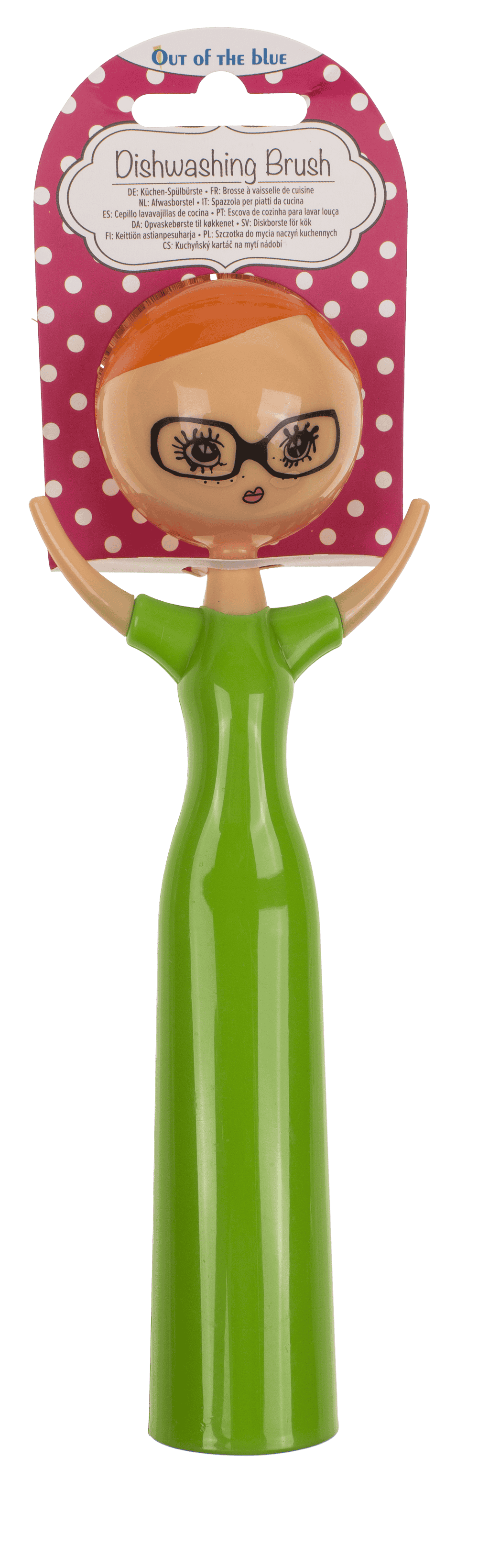 Dishwashing brush, Funky Lady,