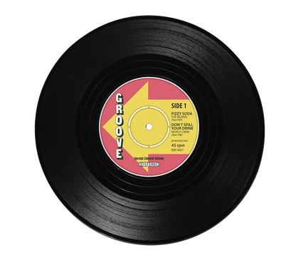 Vinyl coaster, Record,