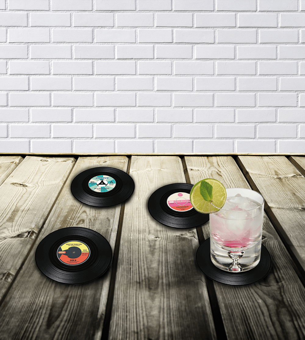 Vinyl coaster, Record,
