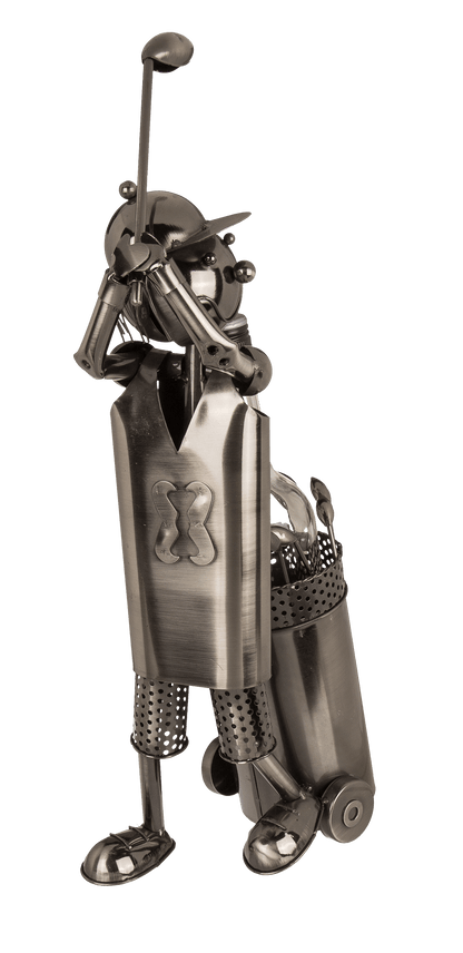 Metal bottle holder, Golf Player,