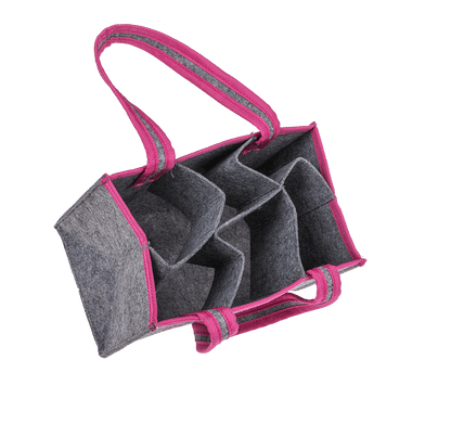 Grey Felt Bag, Prosecco to go,