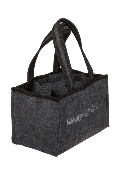 Felt Bottle Bag, Männerhandtasche,