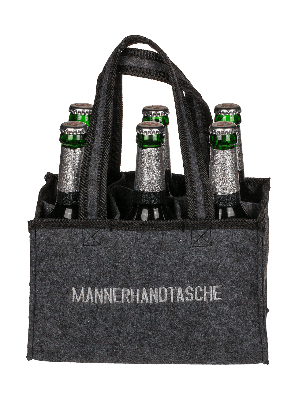 Felt Bottle Bag, Männerhandtasche,