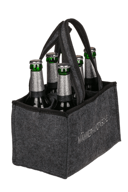 Felt Bottle Bag, Männerhandtasche,