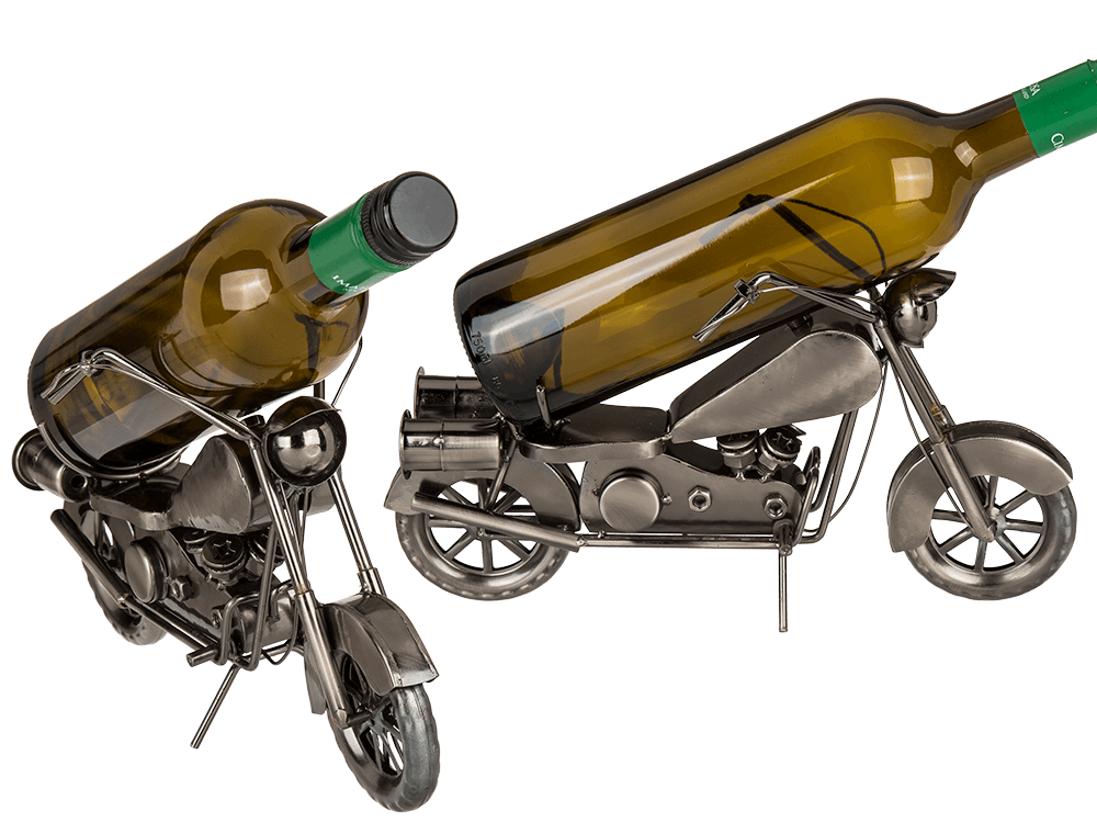 Metal bottle holder, Motorbike III,