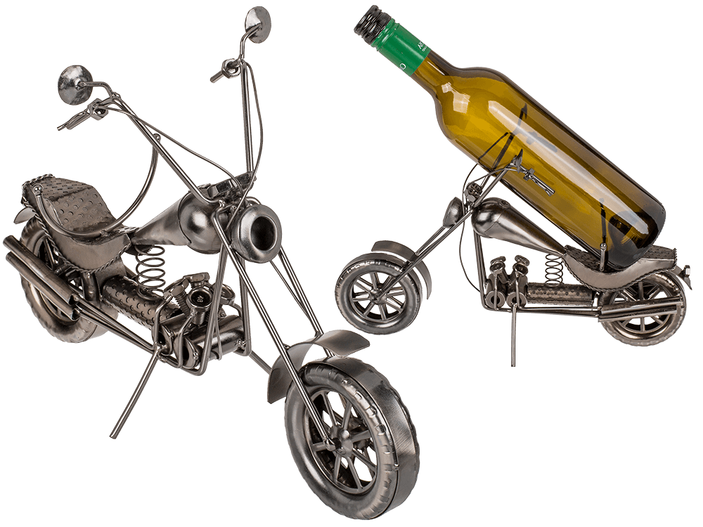 Metal bottle holder, Motorbike II,