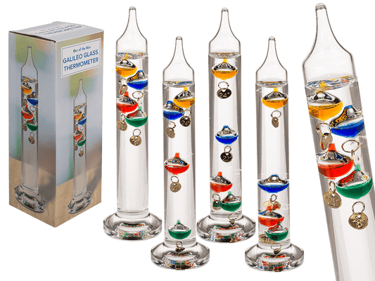 Glass Galileo Thermometer,