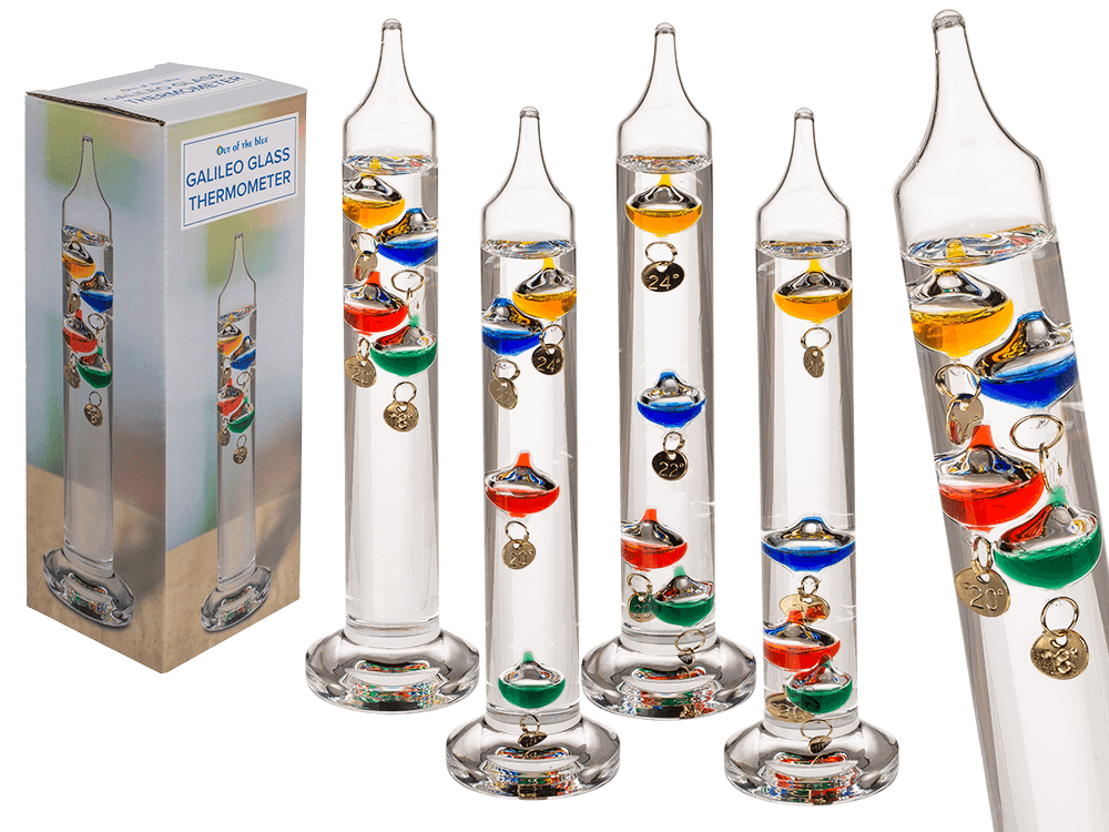 Glass Galileo Thermometer,