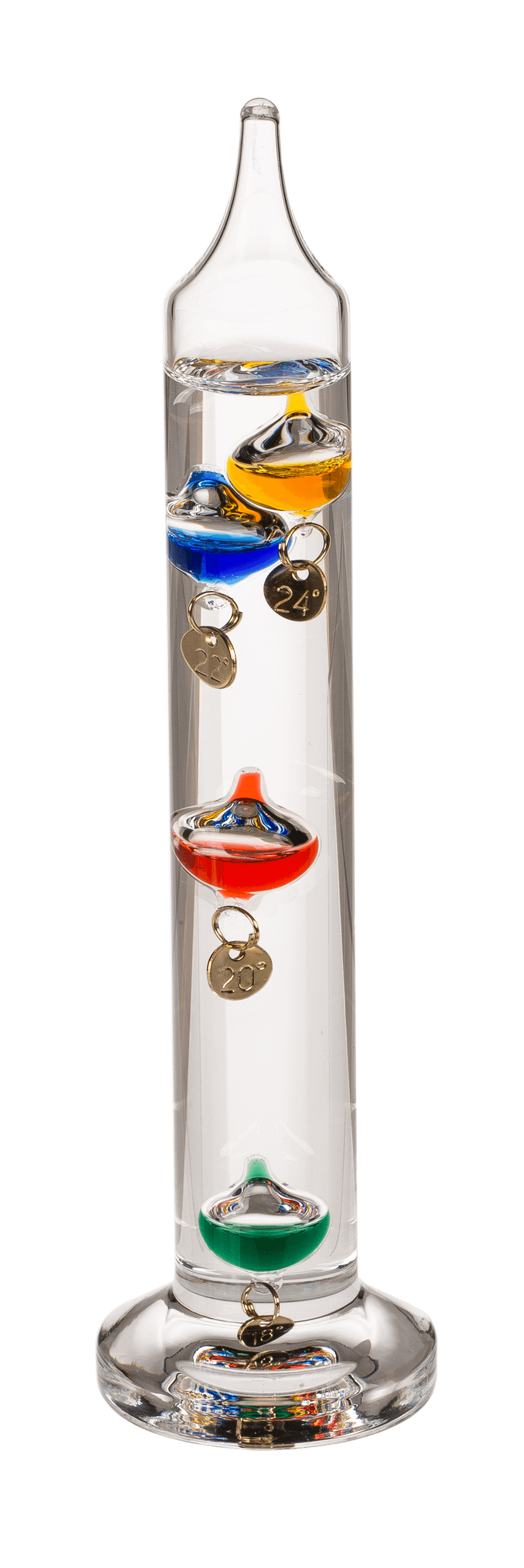 Glass Galileo Thermometer,