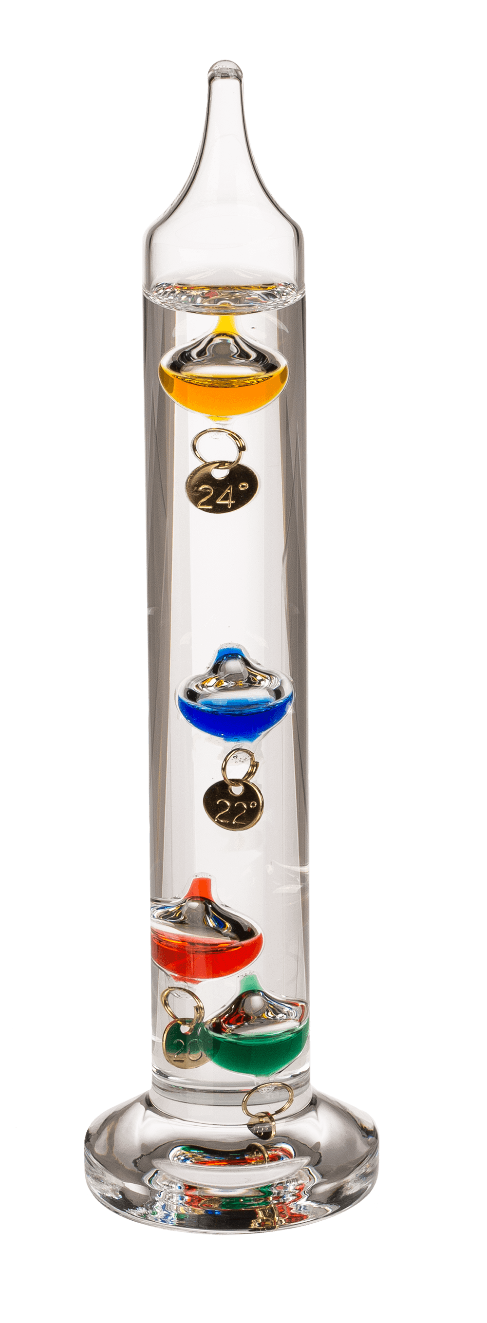 Glass Galileo Thermometer,