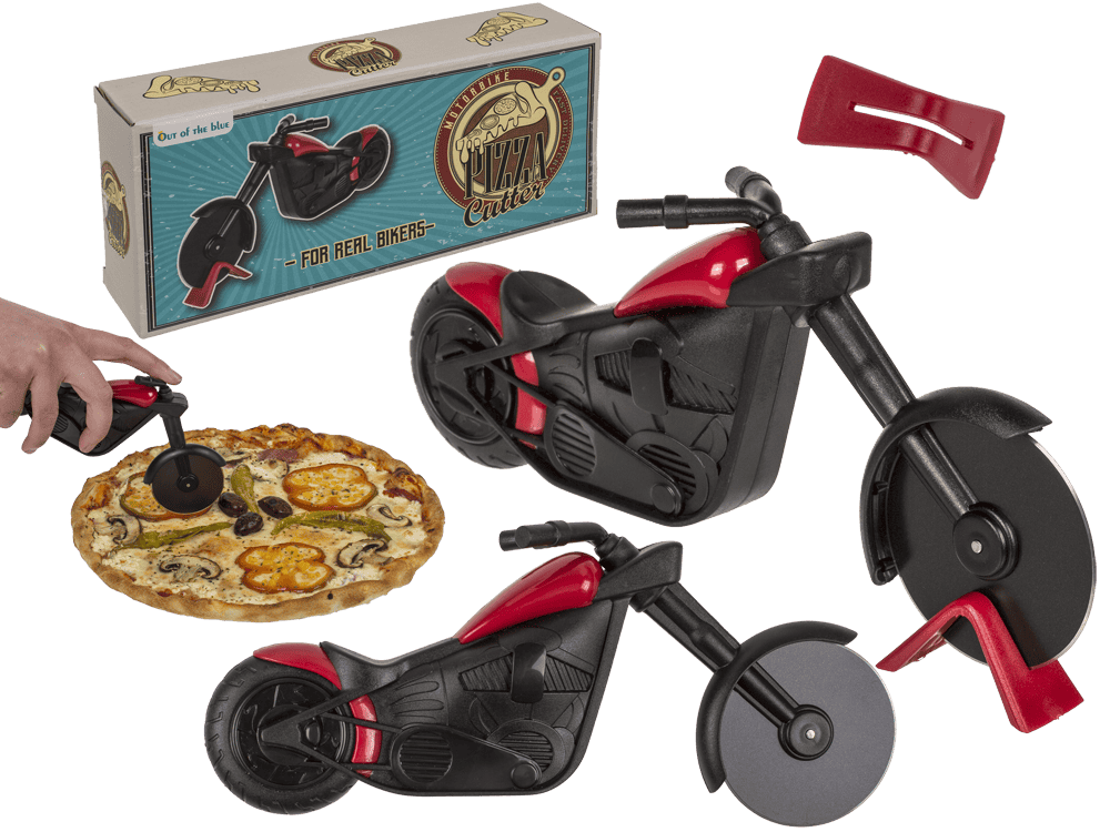 Pizza cutter, Motorbike,