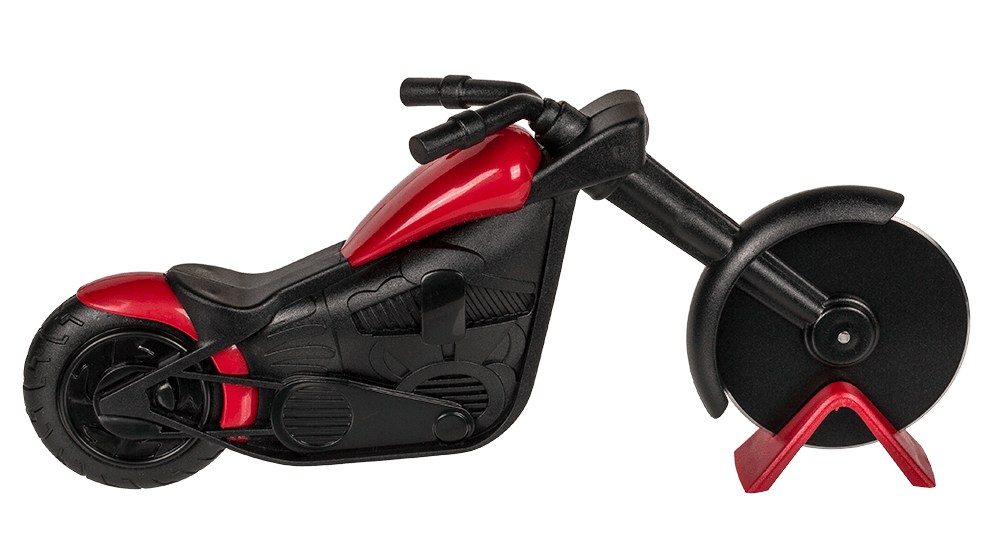 Pizza cutter, Motorbike,