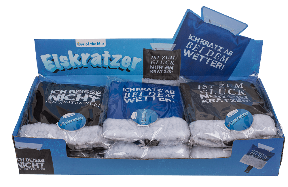 Ice scraper with glove