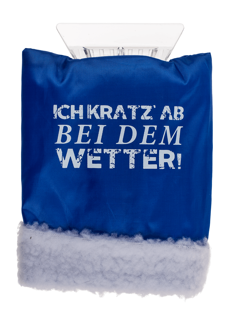 Ice scraper with glove