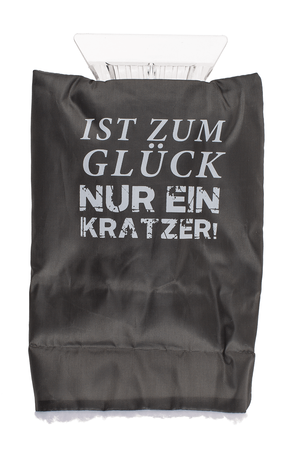 Ice scraper with glove