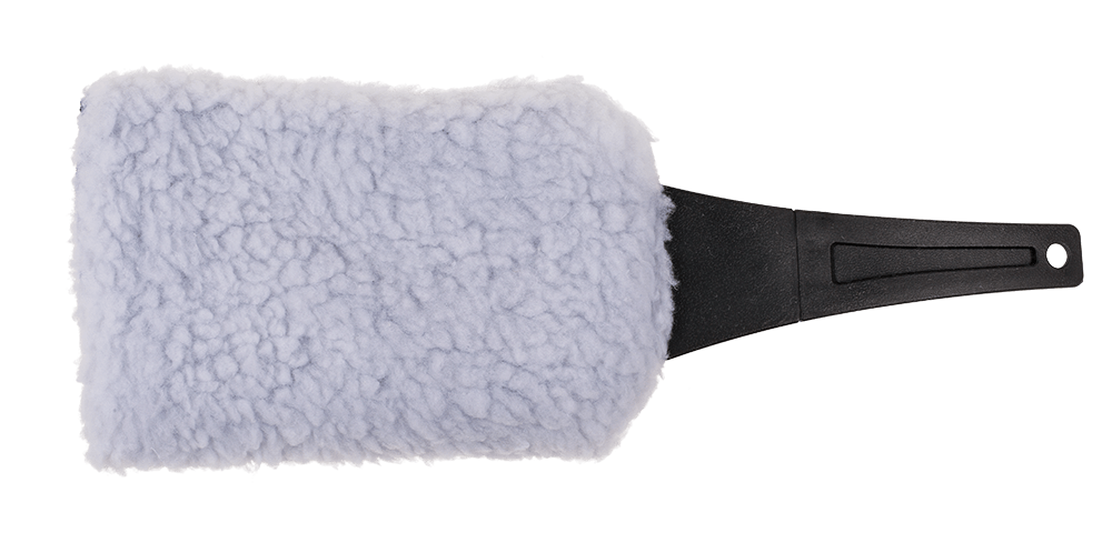 Ice scraper with glove