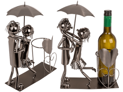 Metal bottle holder, Lovers IV