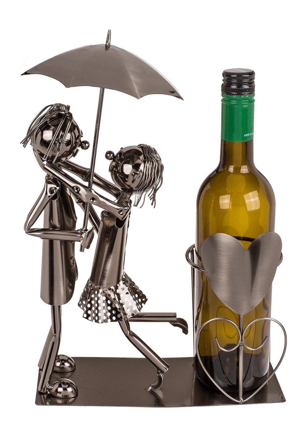 Metal bottle holder, Lovers IV