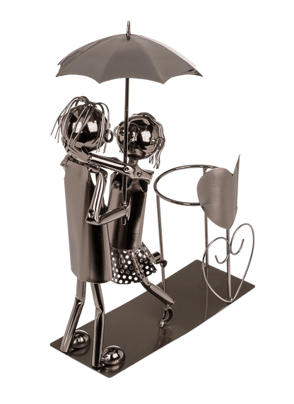 Metal bottle holder, Lovers IV