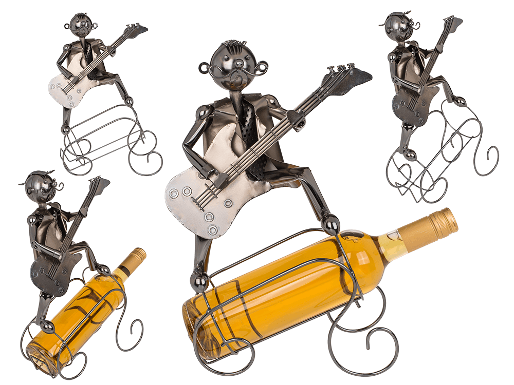Metal bottle holder, Musician,