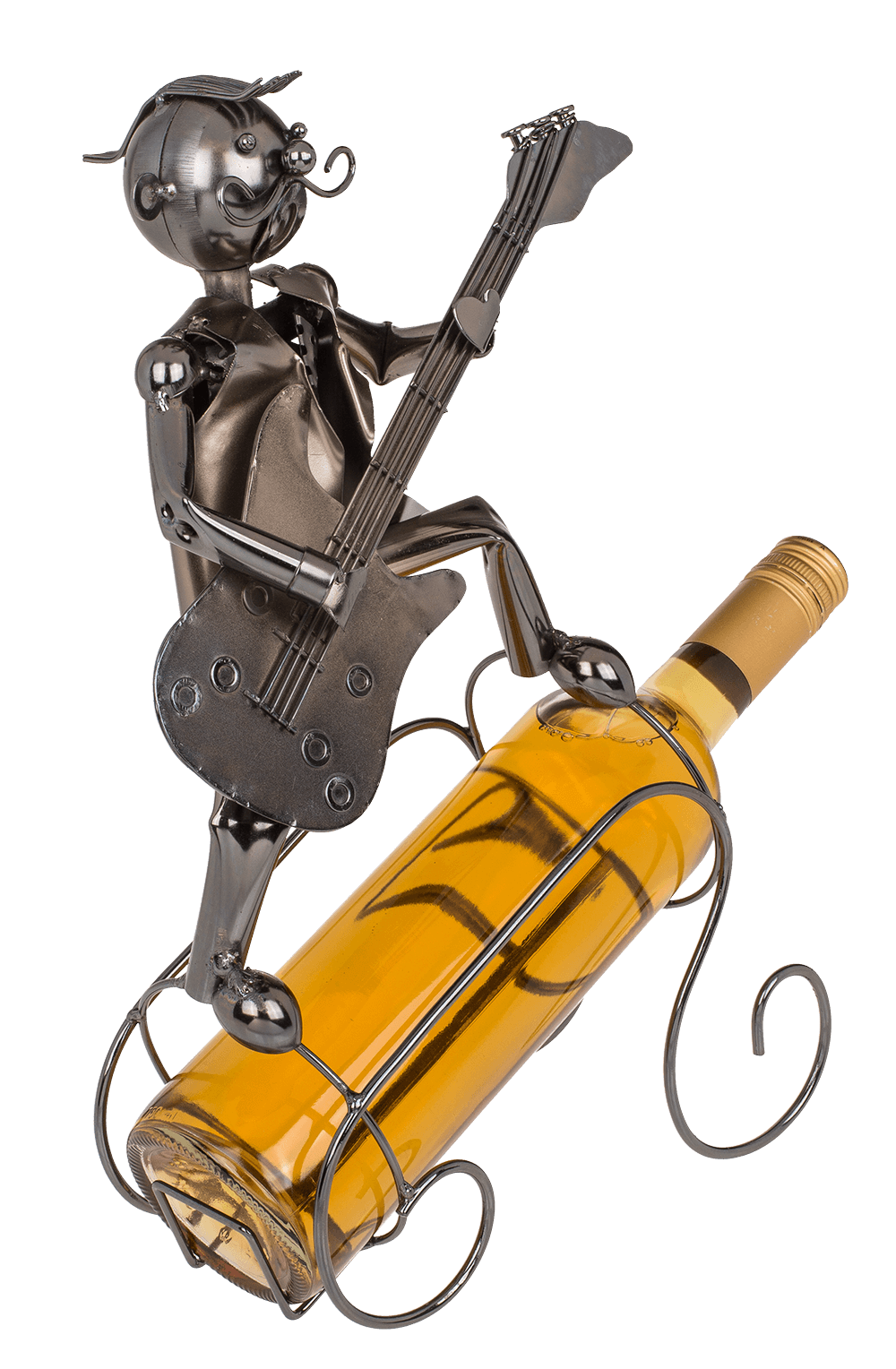 Metal bottle holder, Musician,