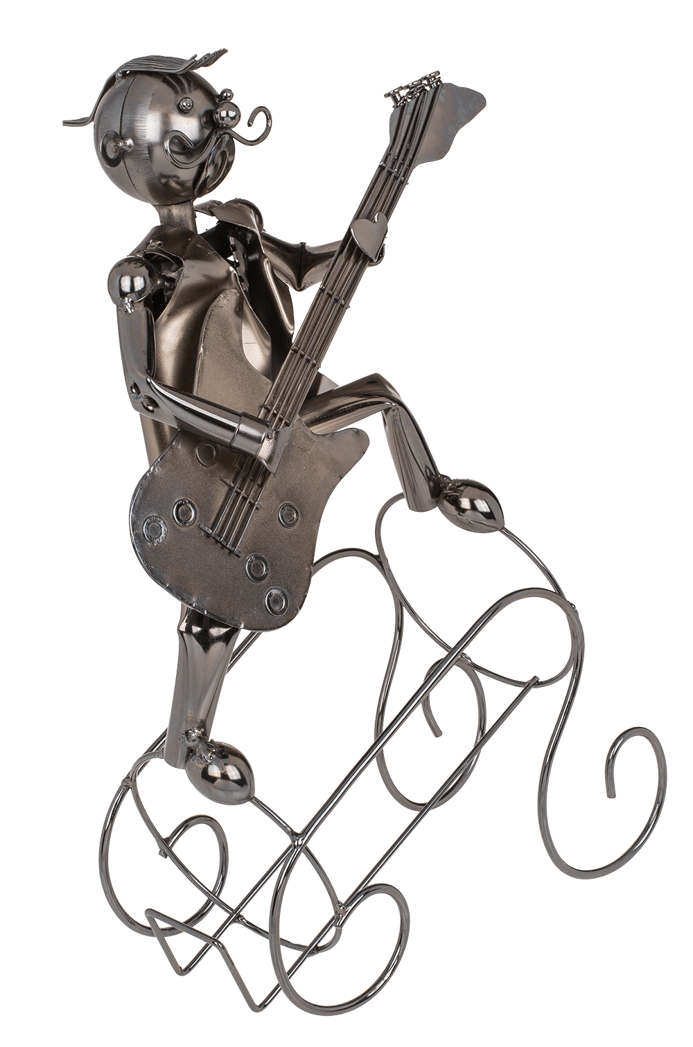 Metal bottle holder, Musician,