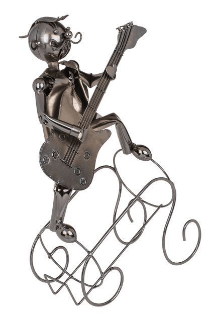 Metal bottle holder, Musician,