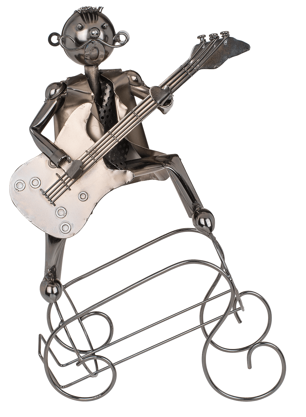 Metal bottle holder, Musician,