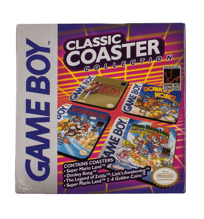 Cork coasters, Gameboy - Classic Collection,