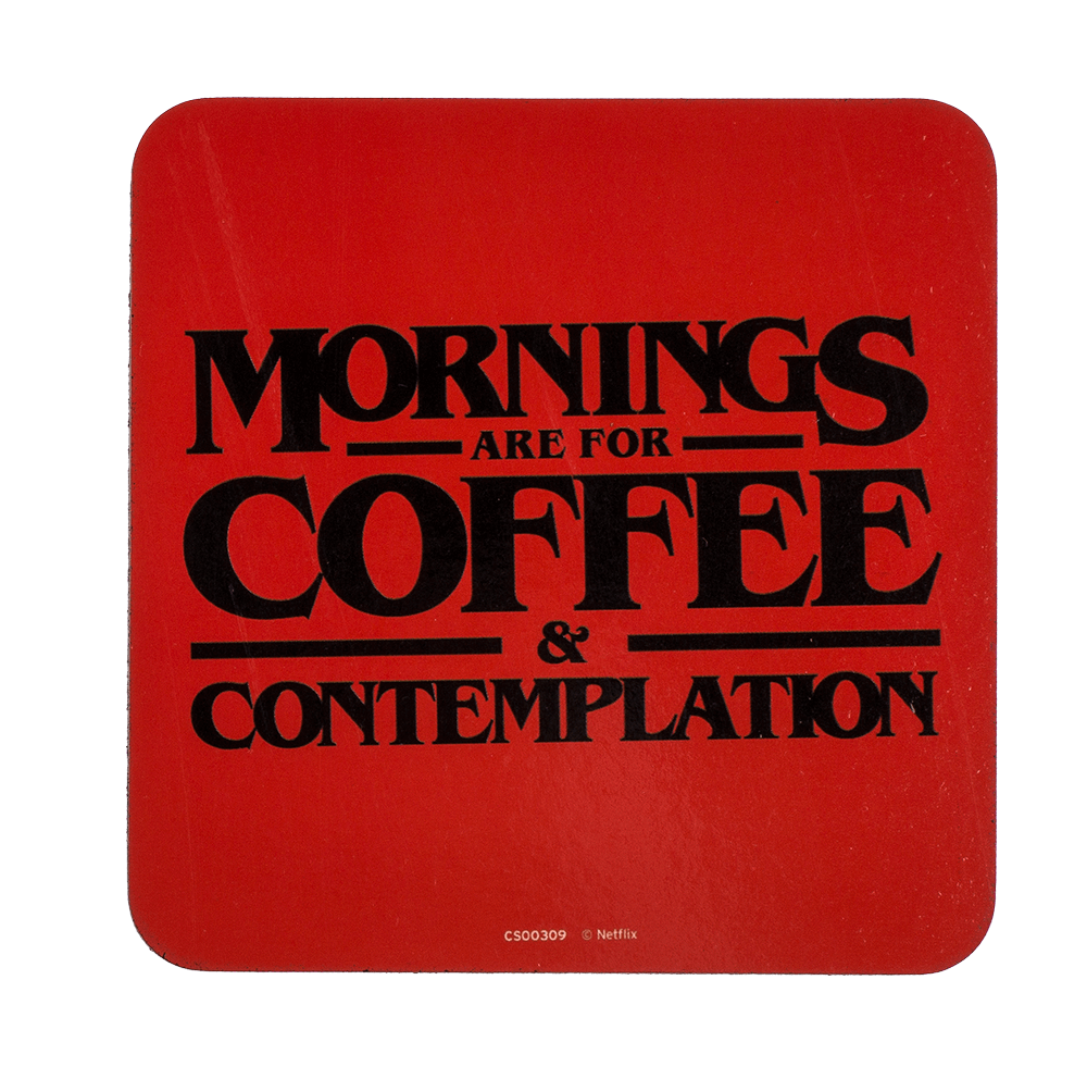 Cork coasters, Stranger Things,