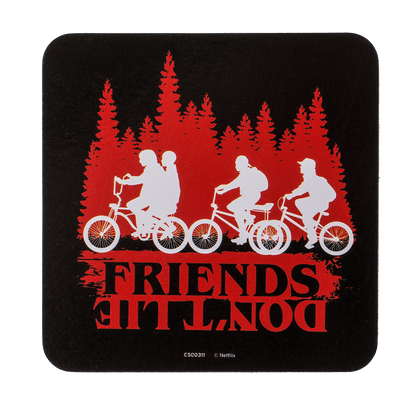 Cork coasters, Stranger Things,