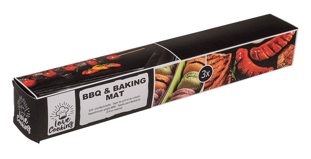 BBQ & baking mat, Set of 3,