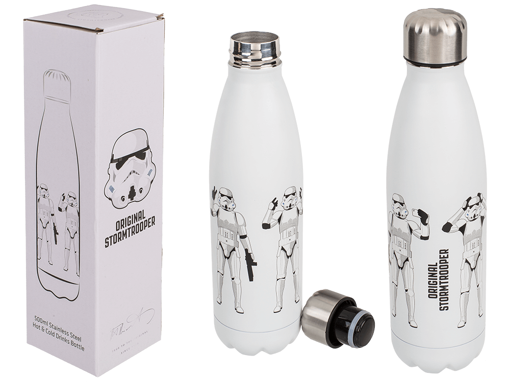 Metal drinking bottle, Stormtrooper II,