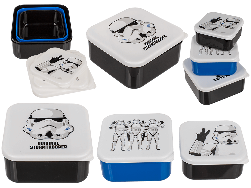Lunch box set of 3, Stormtrooper,