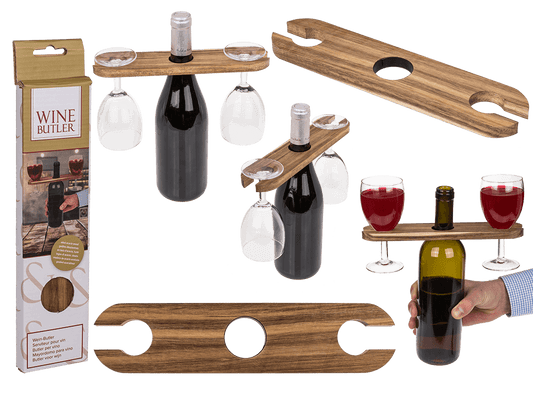 Wine Butler, 25 x 6 x 1 cm,